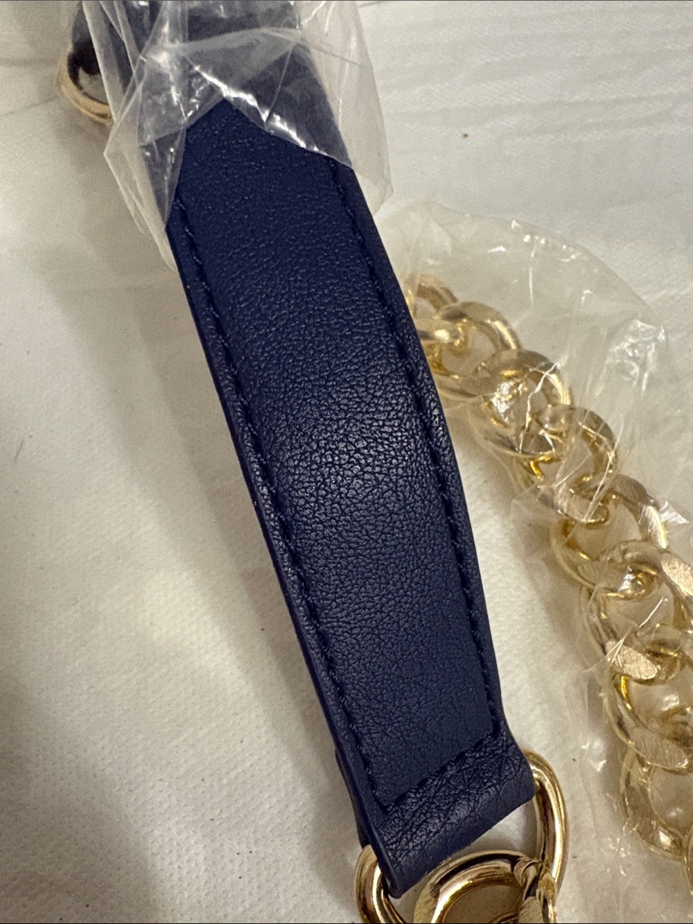 Blue & Gold Chain Strap - Picture 3 of 3